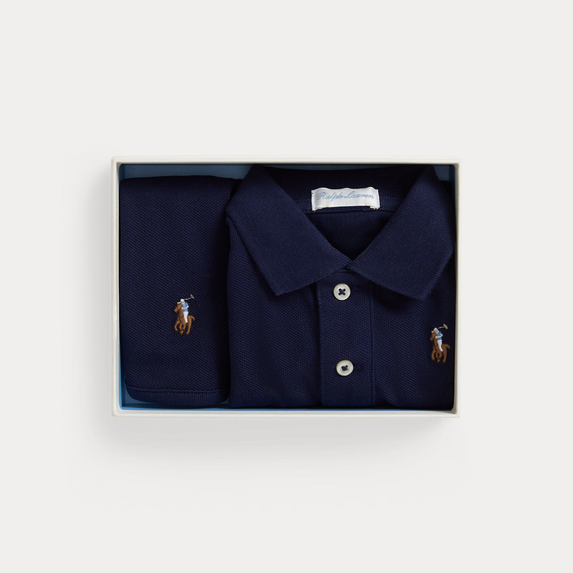set regalo neonato 320-981612 001 RALPH LAUREN POLO 