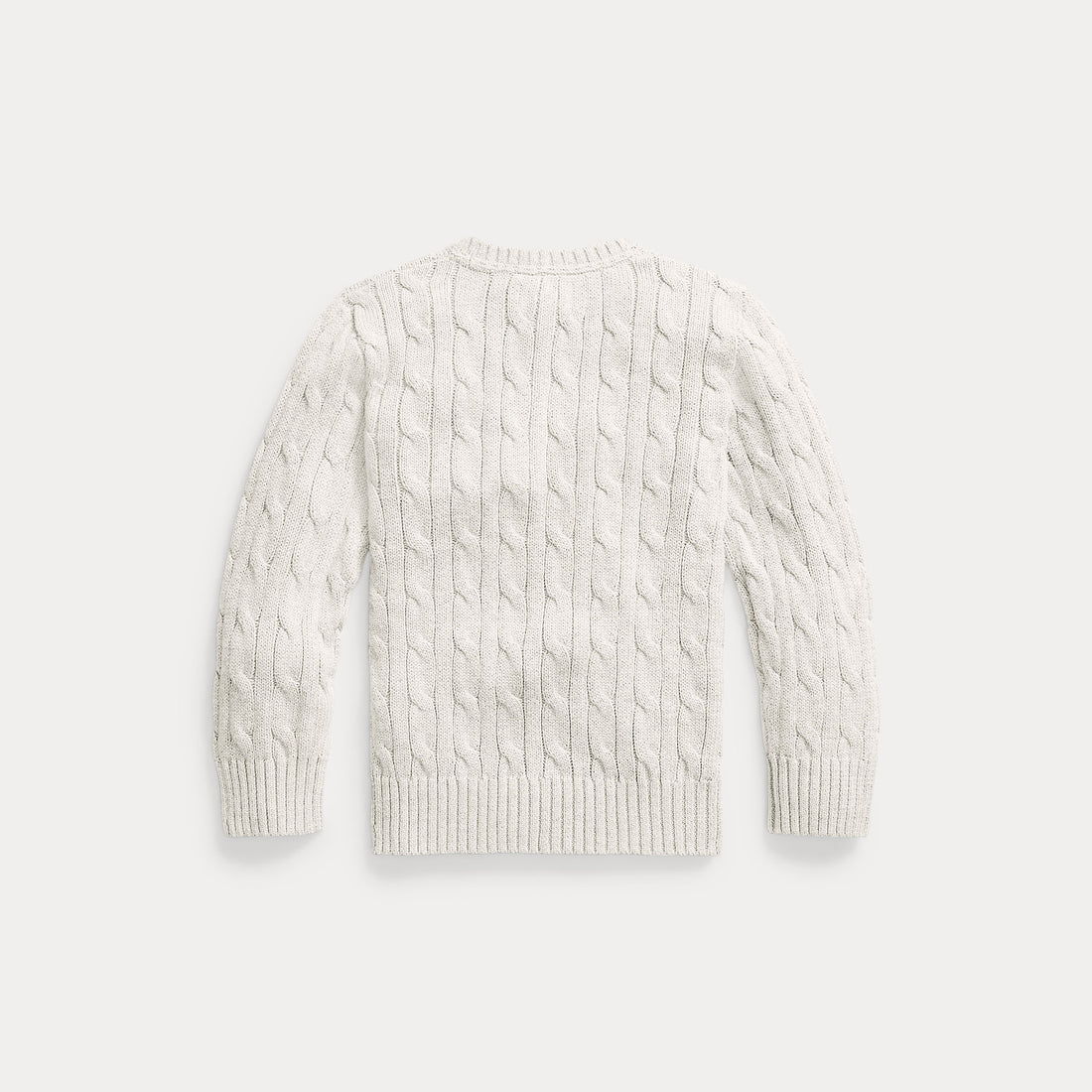 maglione a trecce con cavallino 322-702674 024 RALPH LAUREN POLO 