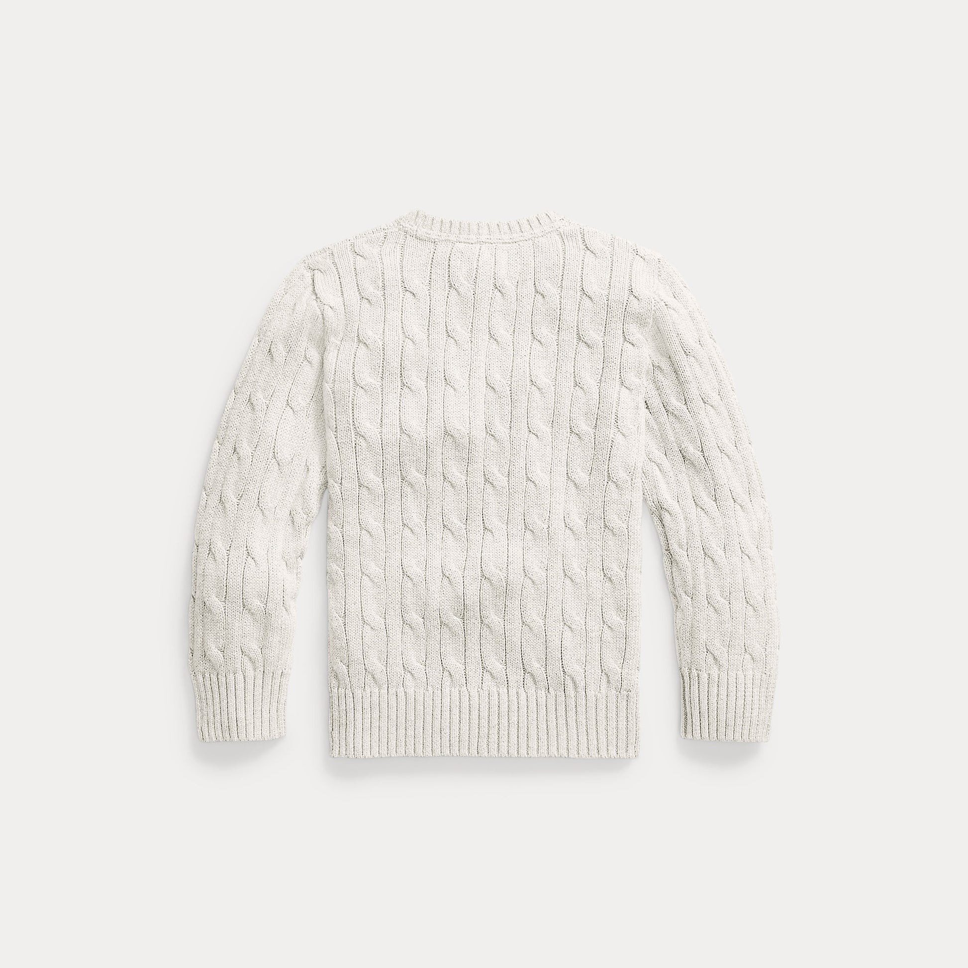 maglione a trecce con cavallino 322-702674 024 RALPH LAUREN POLO 