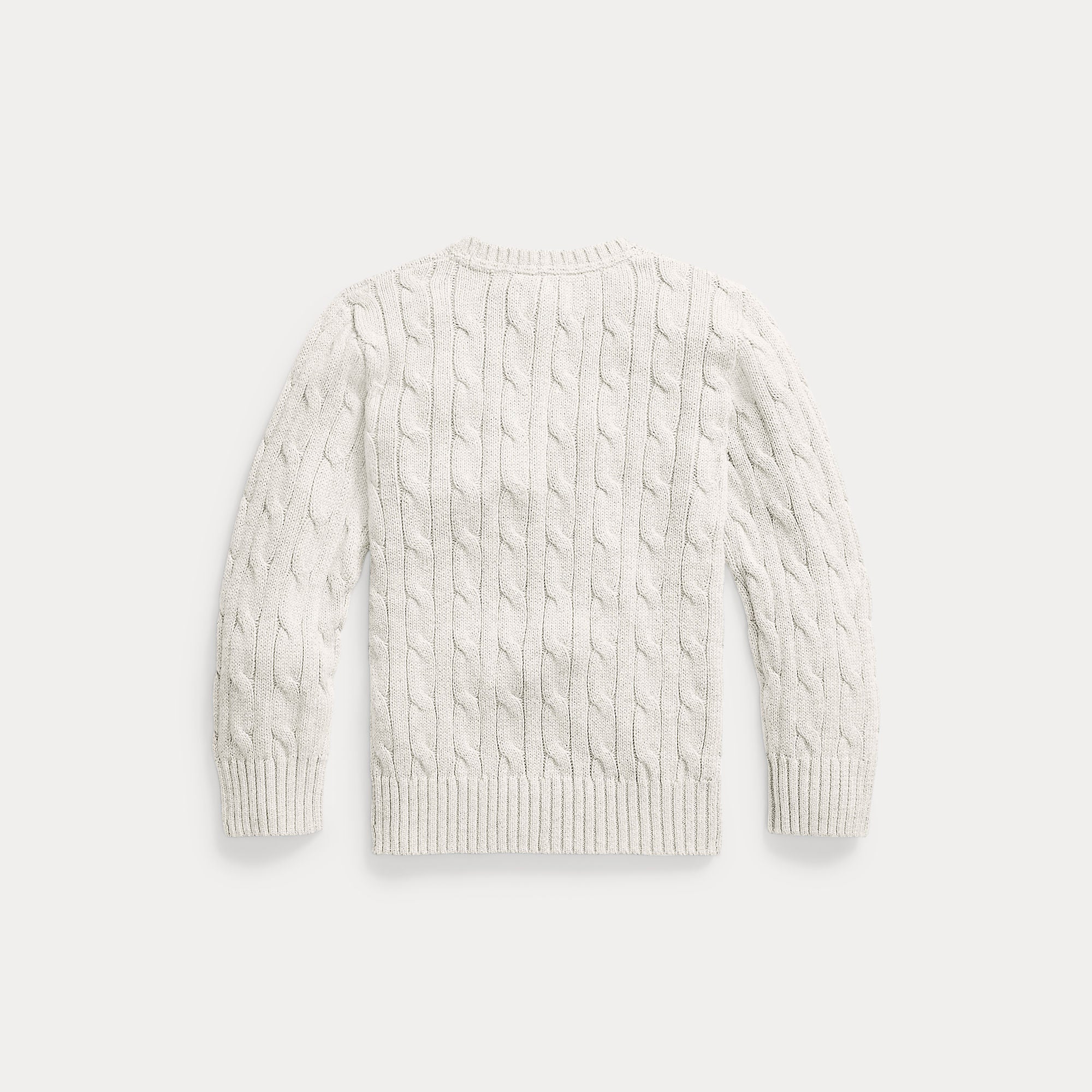 maglione a trecce con cavallino 322-702674 024 RALPH LAUREN POLO 
