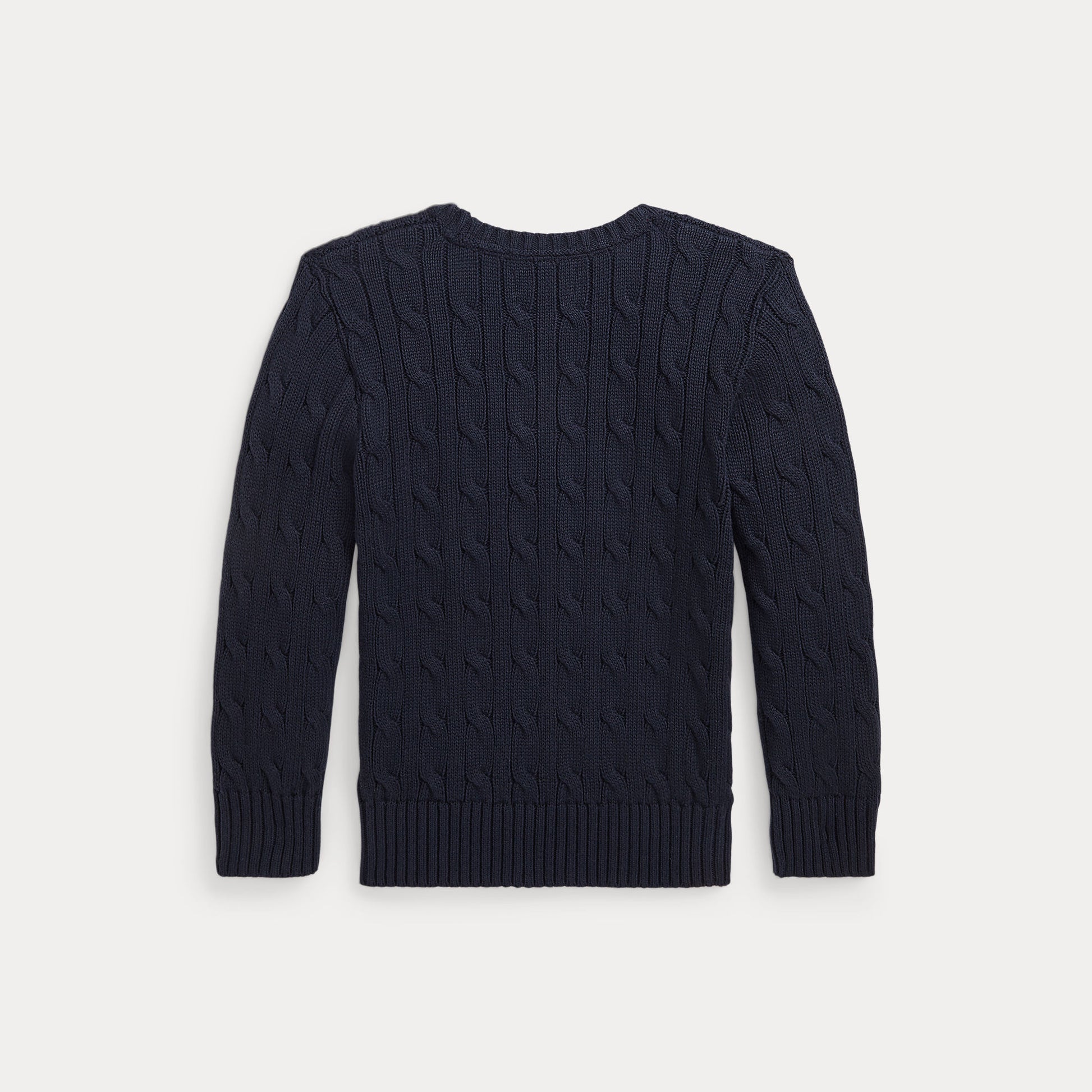 maglione a trecce con cavallino 322-702674 060 RALPH LAUREN POLO 
