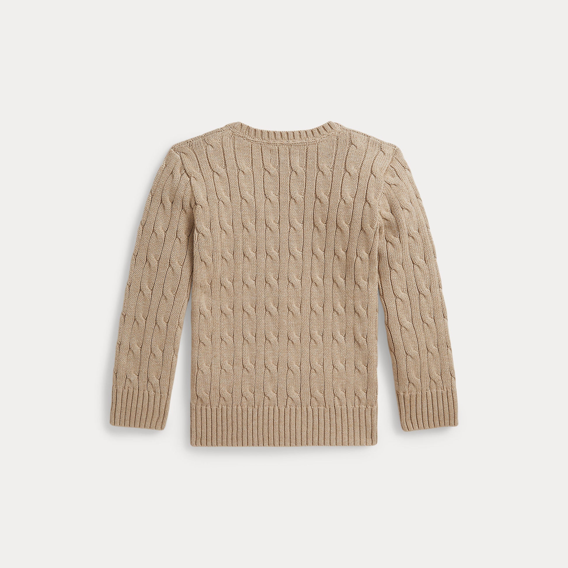maglione a trecce con cavallino 322-702674 516 RALPH LAUREN POLO 