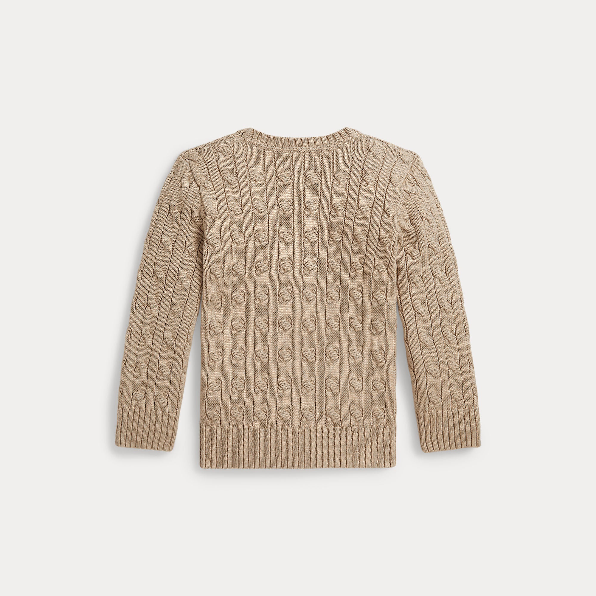 maglione a trecce con cavallino 322-702674 516 RALPH LAUREN POLO 