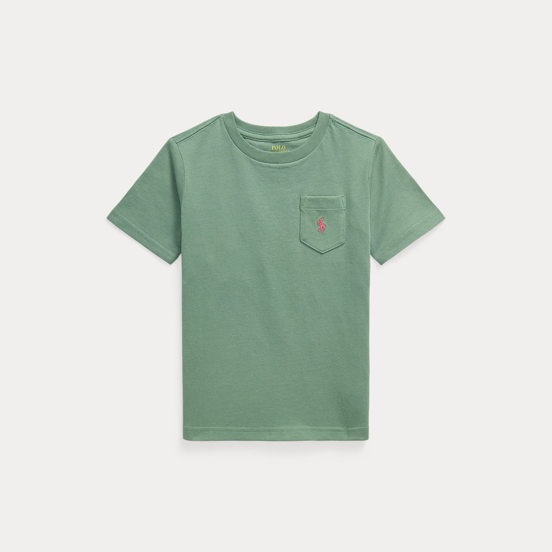 t-shirt con cavallino e taschino 322-970333 503 RALPH LAUREN POLO 