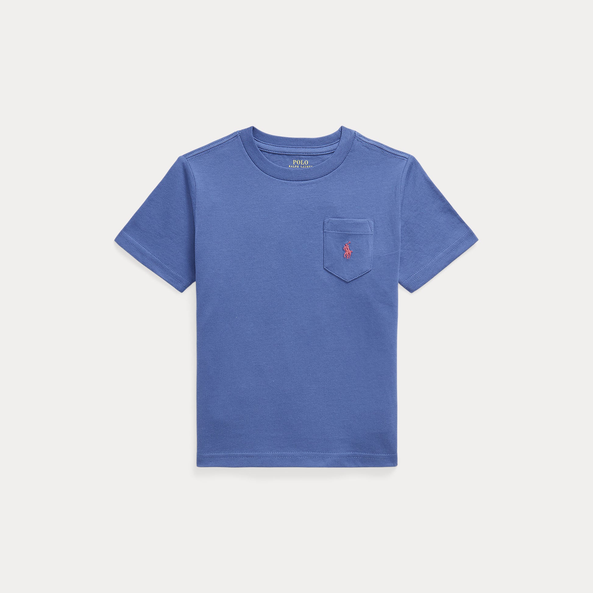 t-shirt con cavallino e taschino 322-970333 506 RALPH LAUREN POLO 