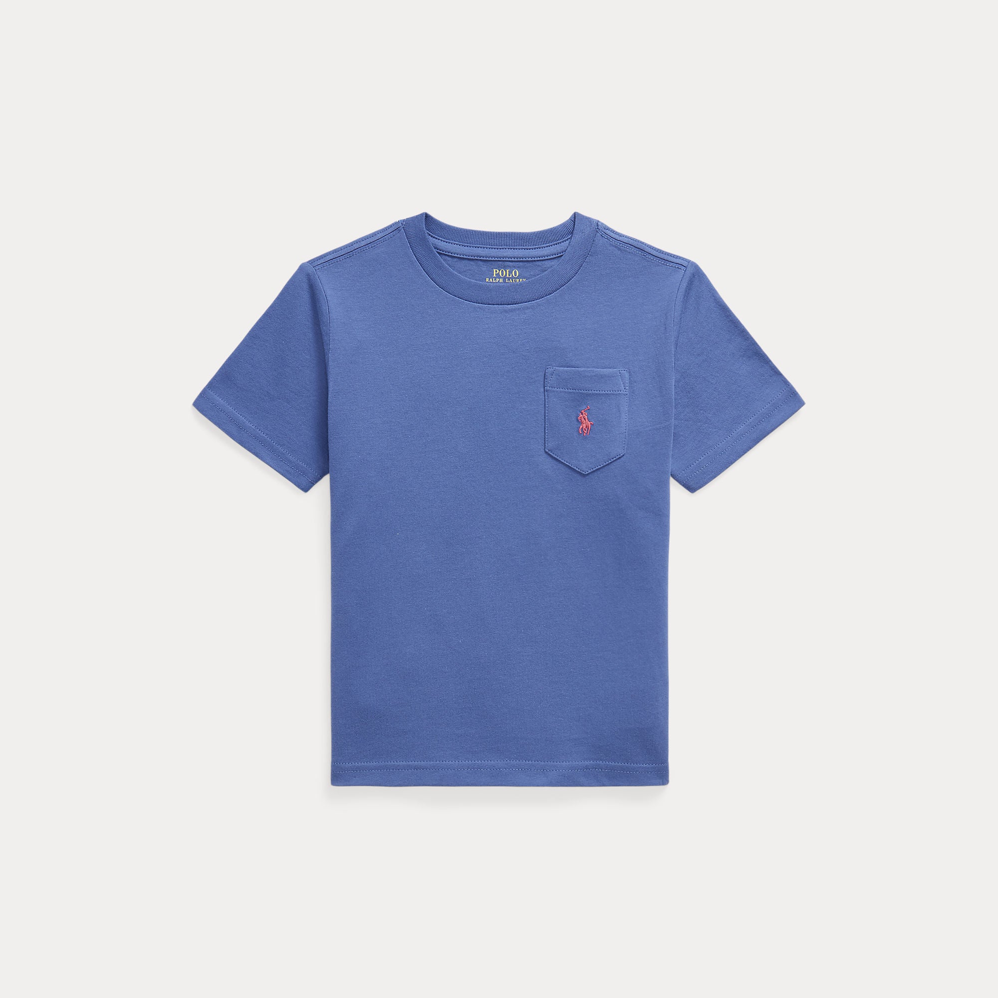 t-shirt con cavallino e taschino 322-970333 506 RALPH LAUREN POLO 