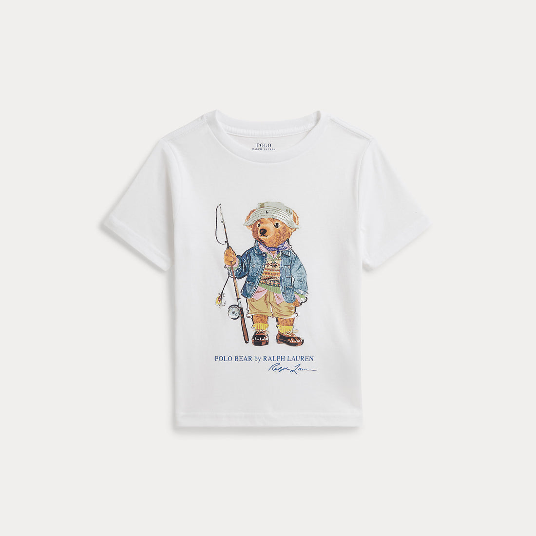 t-shirt bear pescatore 322-B18890 003 RALPH LAUREN POLO 