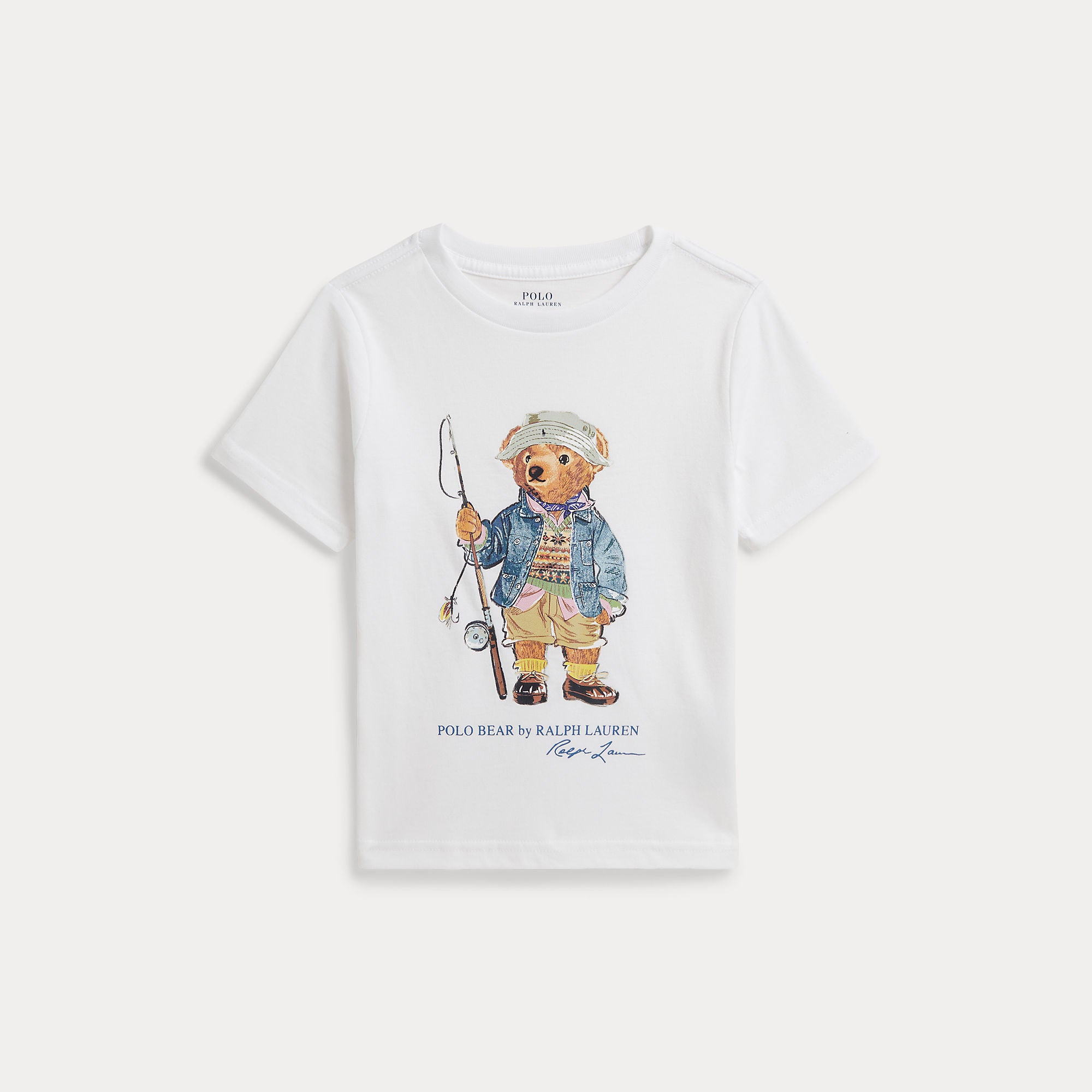 t-shirt bear pescatore 322-B18890 003 RALPH LAUREN POLO 