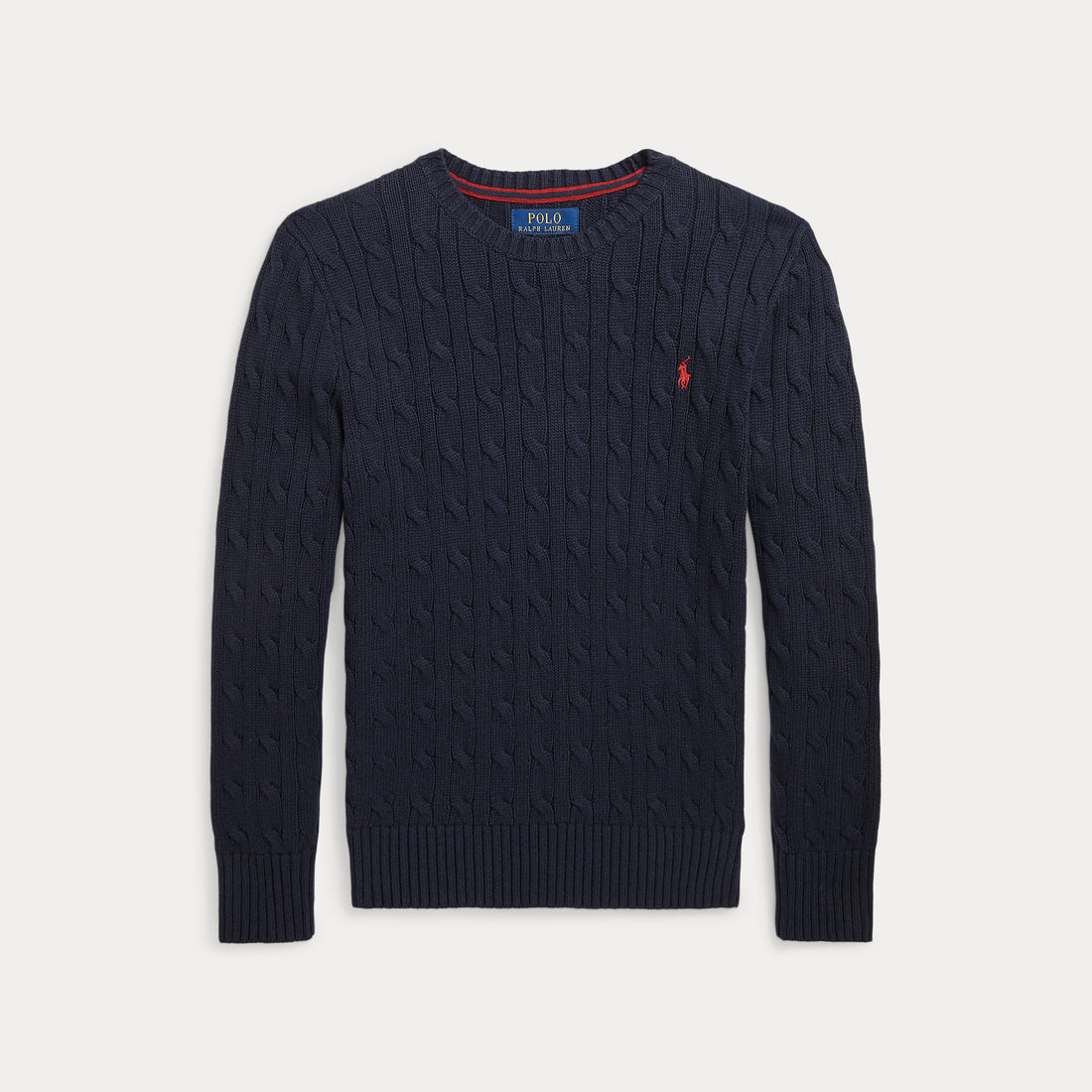 maglione bimbo in cotone a trecce 323-702674 060 RALPH LAUREN POLO 