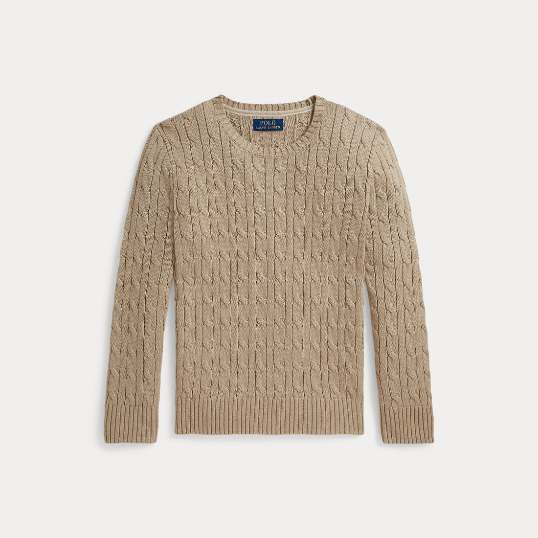 maglione bimbo in cotone a trecce 323-702674 513 RALPH LAUREN POLO 