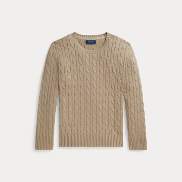 maglione bimbo in cotone a trecce 323-702674 513 RALPH LAUREN POLO 