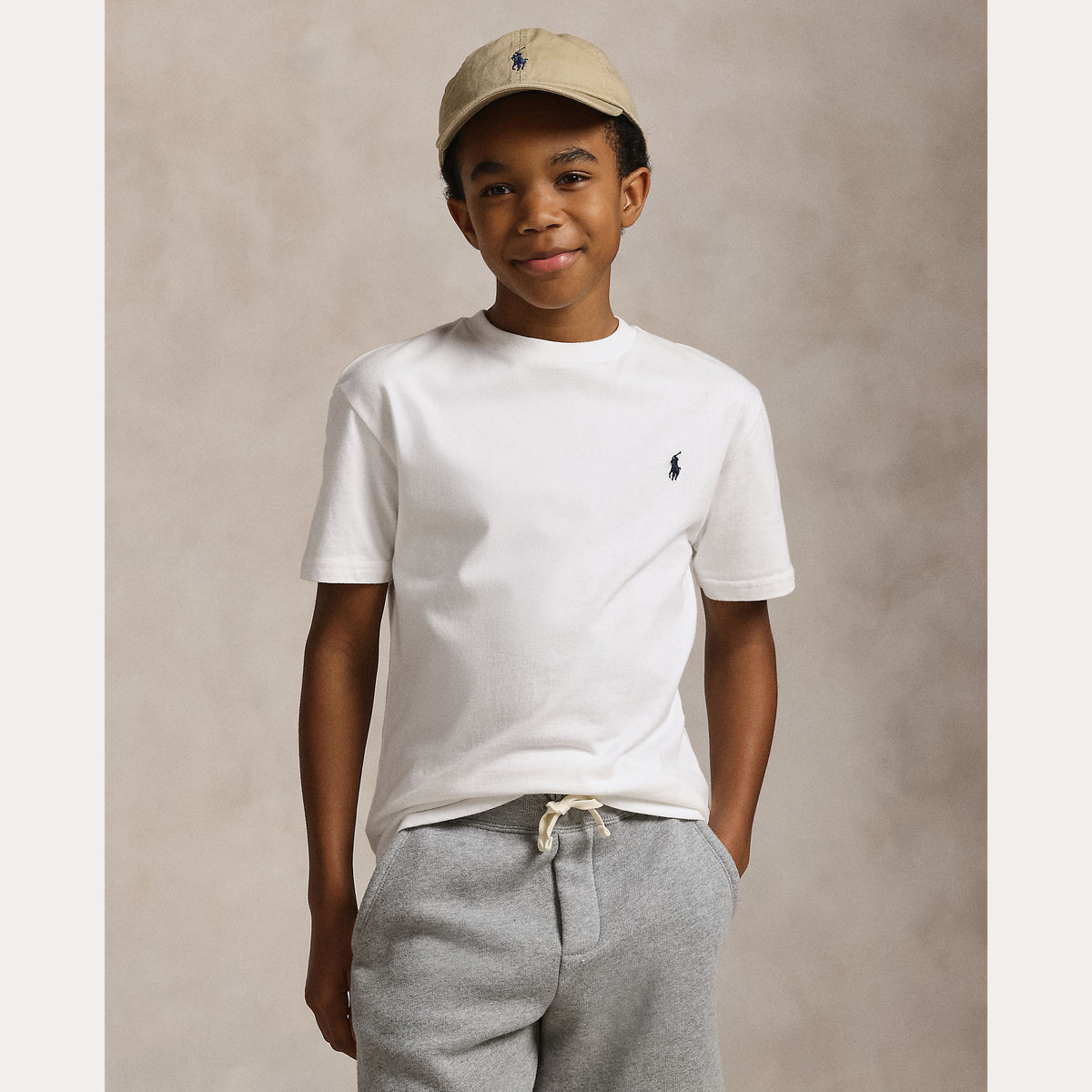 t-shirt bambino iconico cavallino 323-832904 035 RALPH LAUREN POLO 