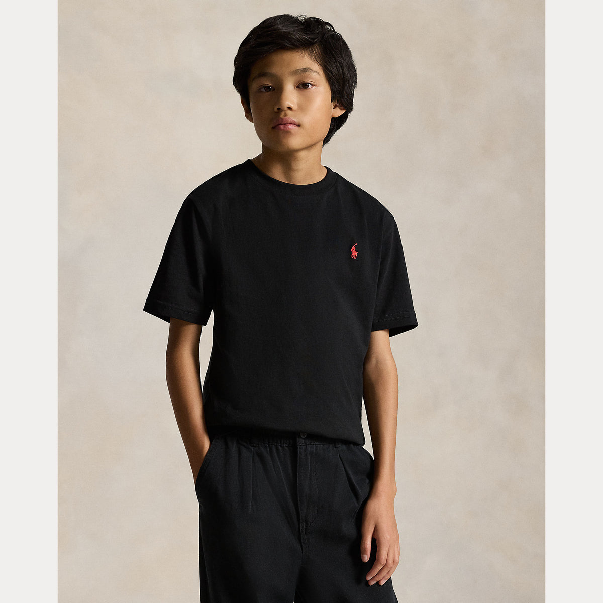 t-shirt bambino iconico cavallino 323-832904 036 RALPH LAUREN POLO 