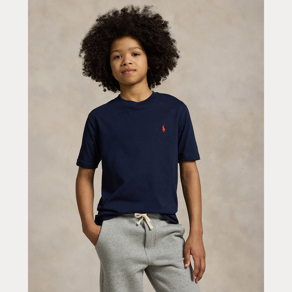t-shirt bambino iconico cavallino 323-832904 037 RALPH LAUREN POLO 