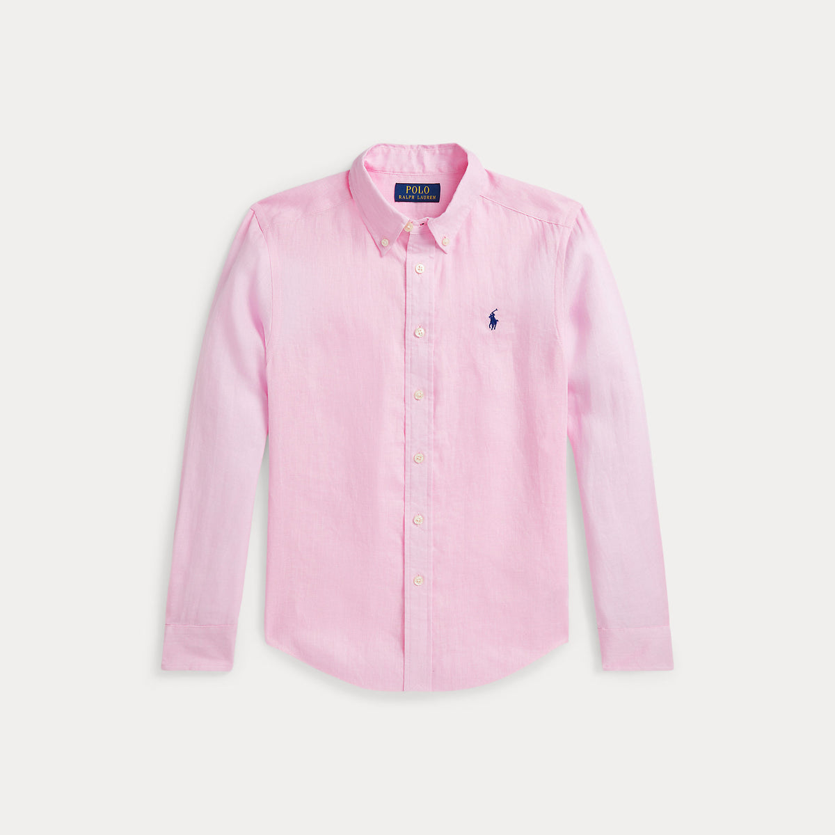 camicia di lino bimbo 323-967600 002 RALPH LAUREN POLO 