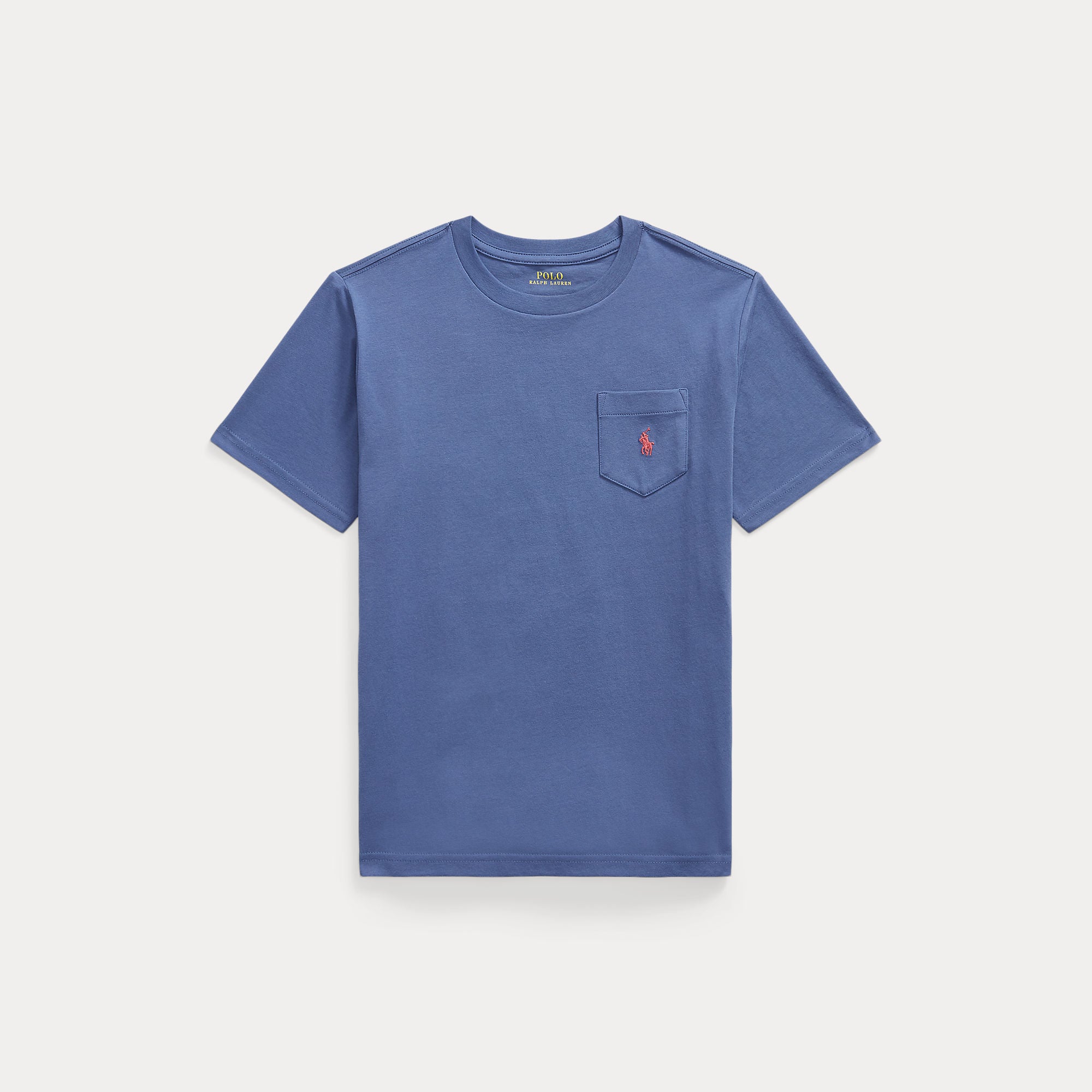 t-shirt bimbo con taschino 323-970333 504 RALPH LAUREN POLO 