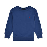 RALPH LAUREN POLO felpa bimbo con pony Blu