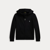RALPH LAUREN POLO felpa bimbo con cappuccio Nero