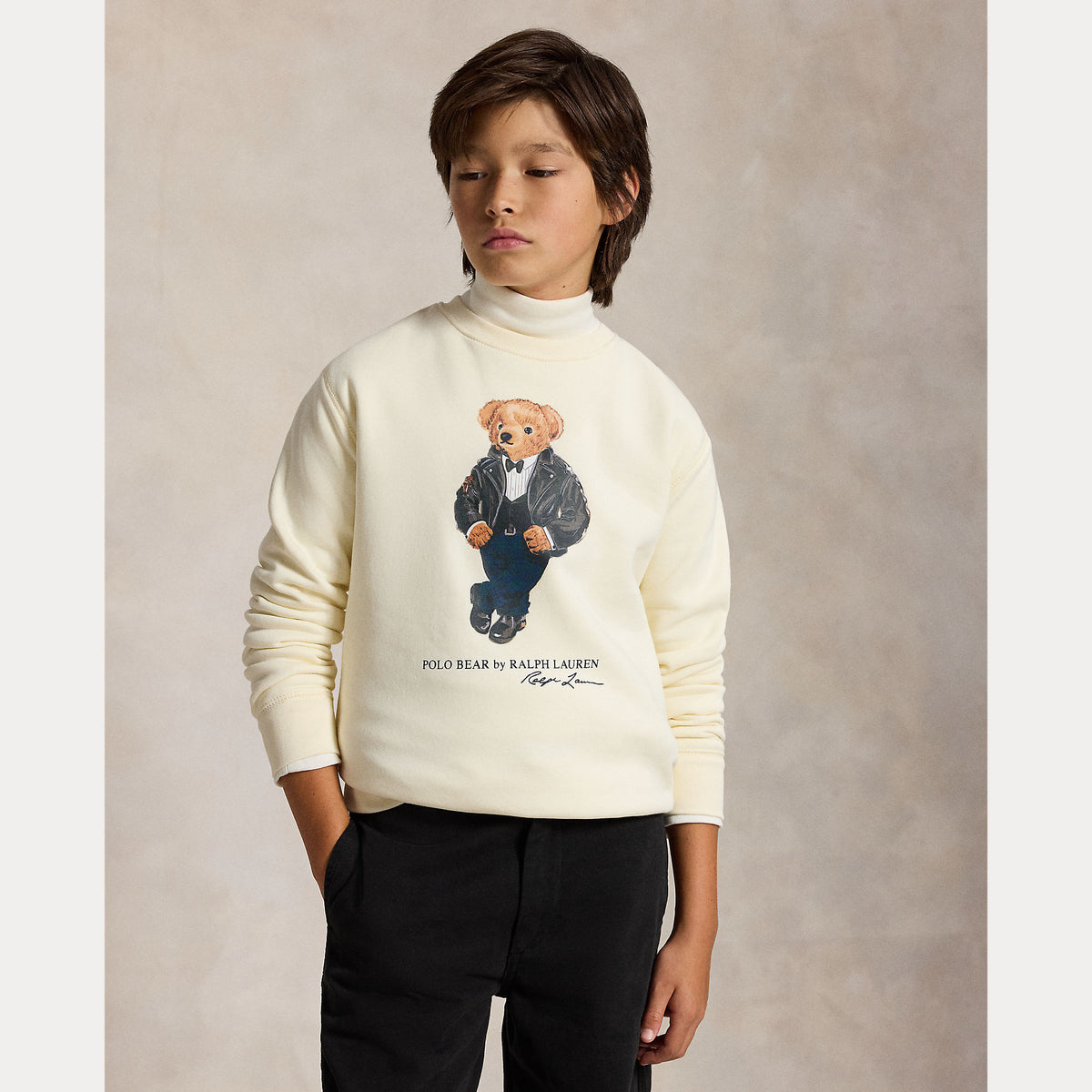 felpa bambino girocollo 323-B29157 001 RALPH LAUREN POLO 