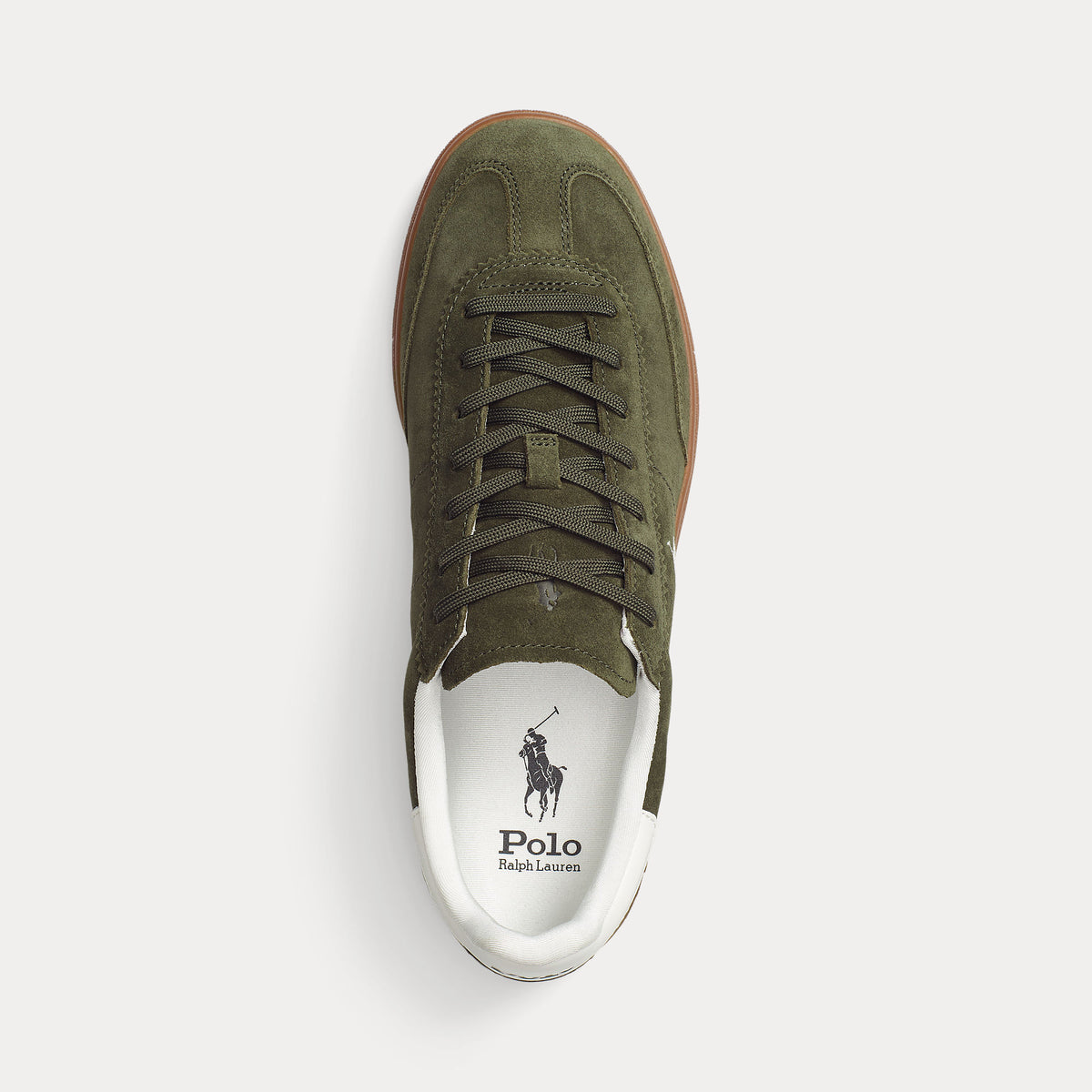 sneakers in camoscio bedford 809-967889 001 RALPH LAUREN POLO 