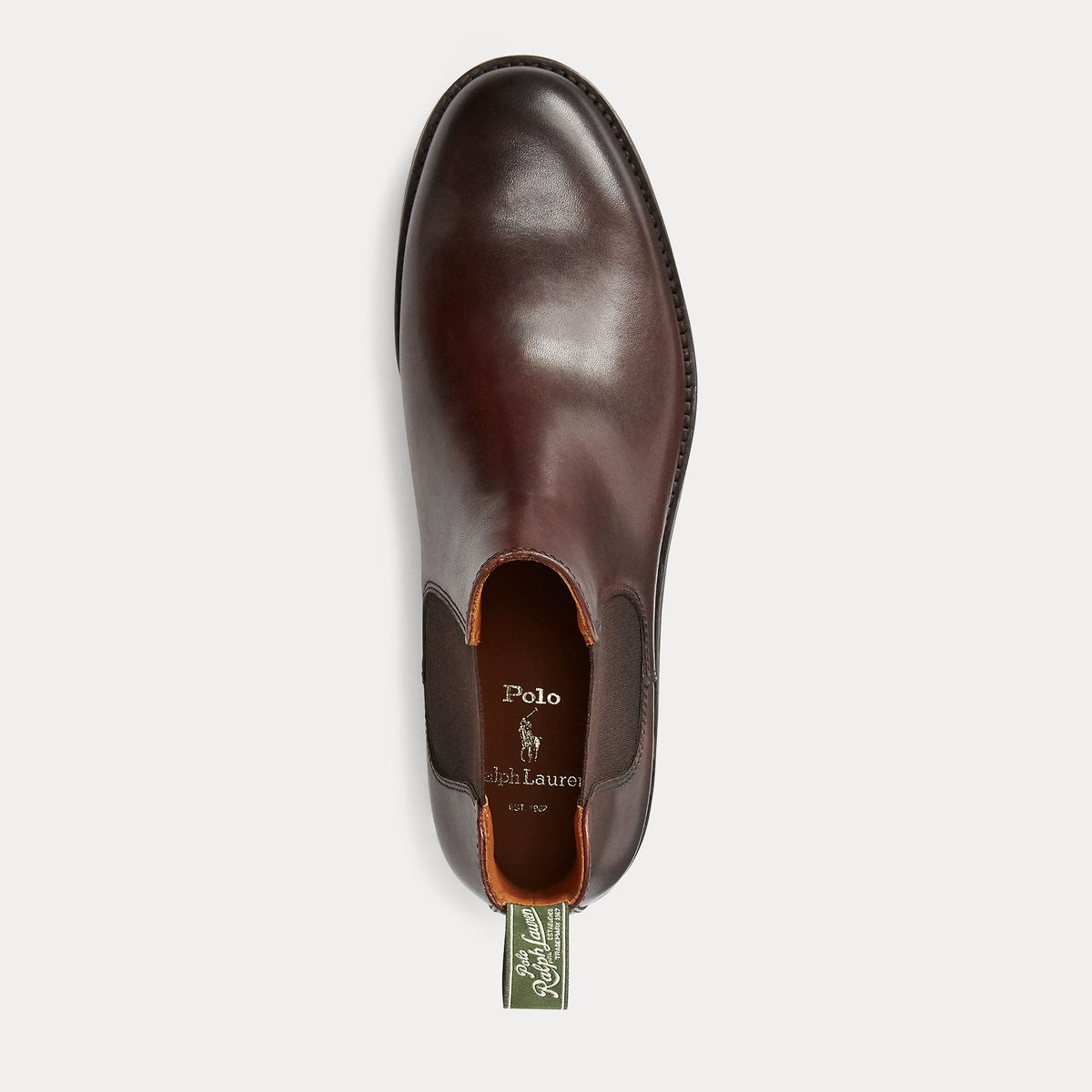 stivaletto chelsea in pelle bryson 812-754385 003 RALPH LAUREN POLO 