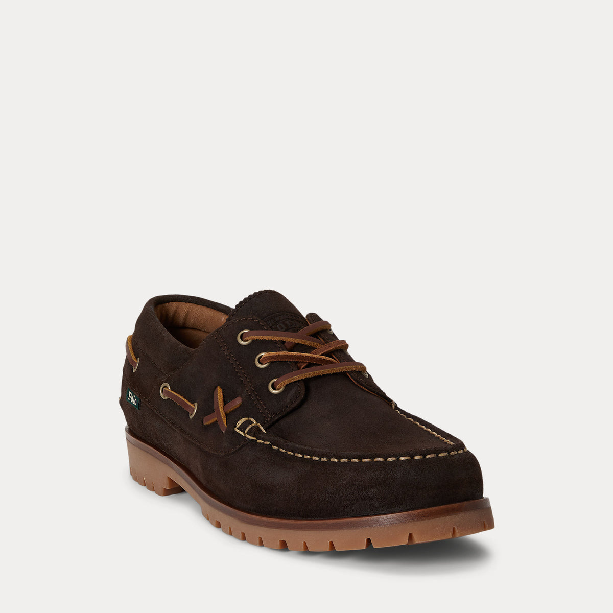 mocassino ranger in camoscio 812-P15866 001 RALPH LAUREN POLO 