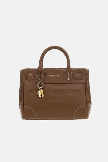 la maison mini tote LA MAISON MINI TOTE BROWN RUE MADAM PARIS 