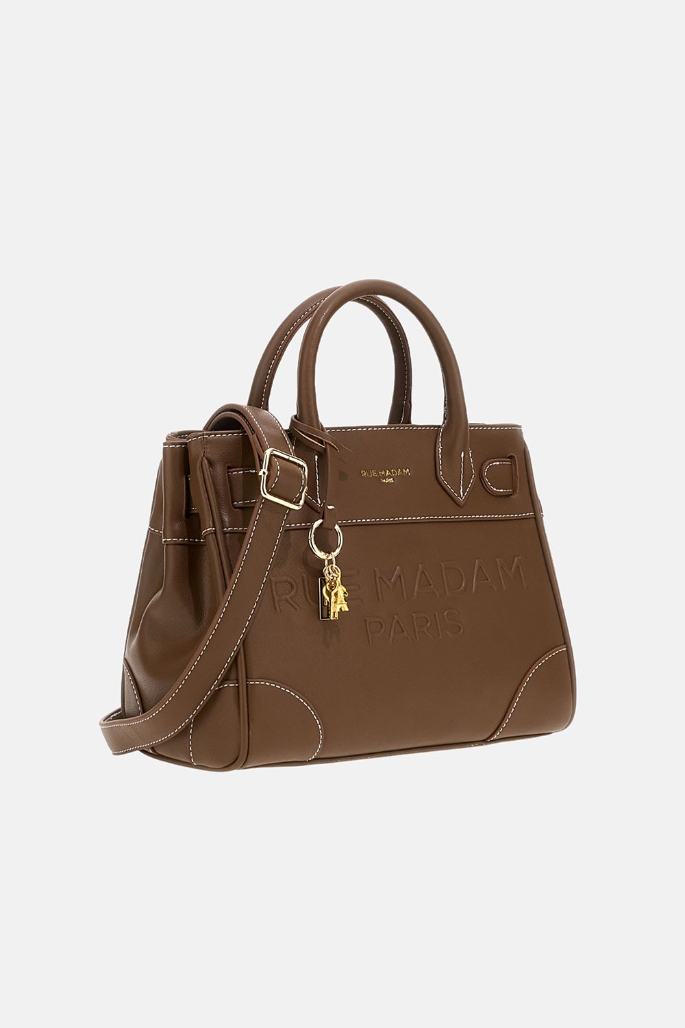 la maison mini tote LA MAISON MINI TOTE BROWN RUE MADAM PARIS 
