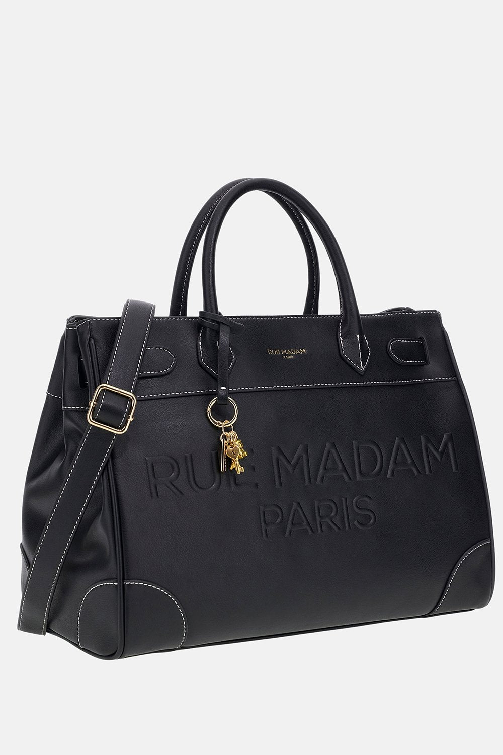 borsa la maison tote LA MAISON TOTE BLACK RUE MADAM PARIS 