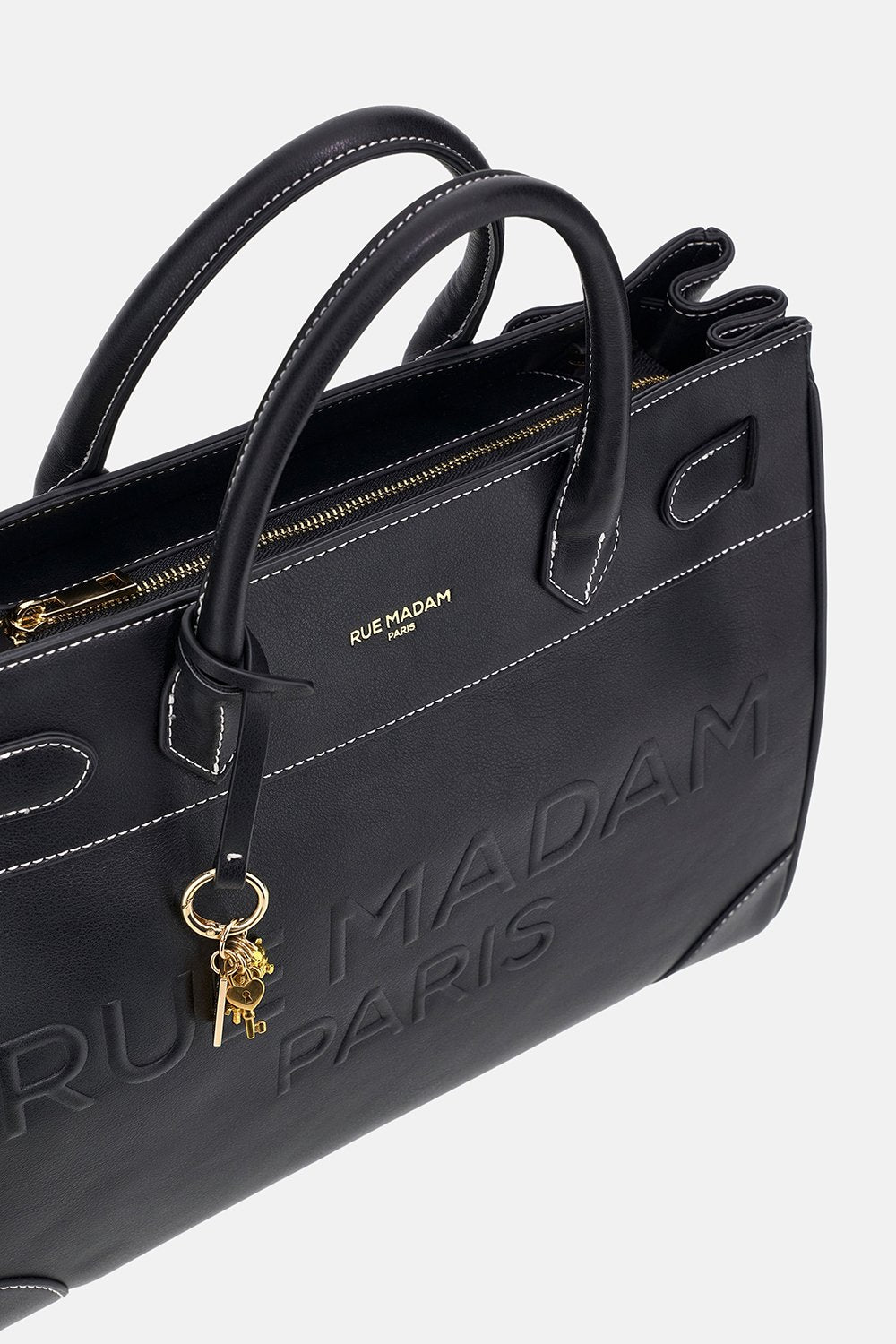borsa la maison tote LA MAISON TOTE BLACK RUE MADAM PARIS 