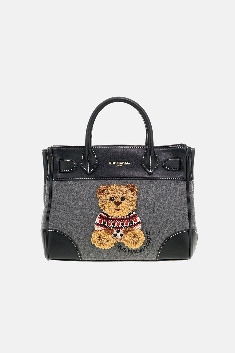 marvin love tote mini MARVIN LOVE MINI TOTE GREY RUE MADAM PARIS 