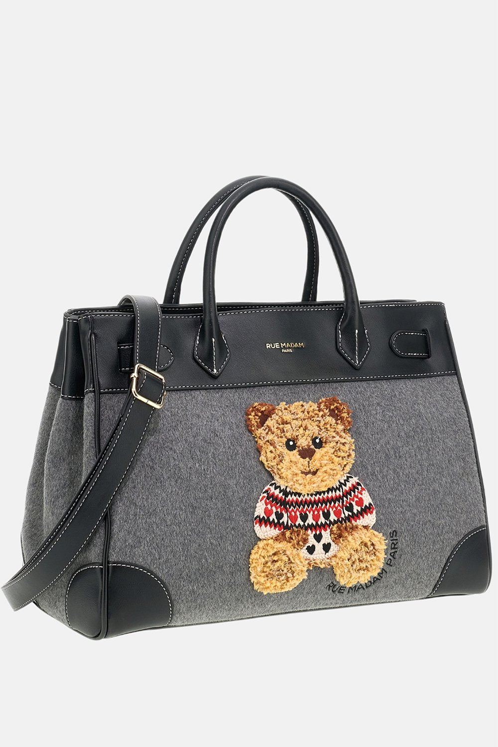 Borsa Marvin love tote MARVIN LOVE TOTE GREY RUE MADAM PARIS 