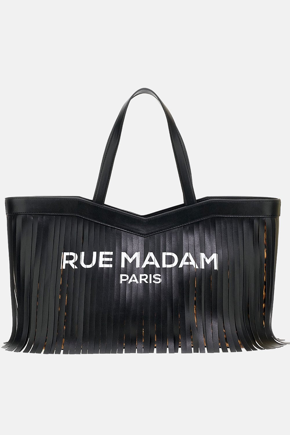 borsa sauvage shopping SAUVAGE SHOPPING LEO BLACK RUE MADAM PARIS 