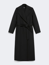 S MAXMARA cappotto in drap di lana Nero