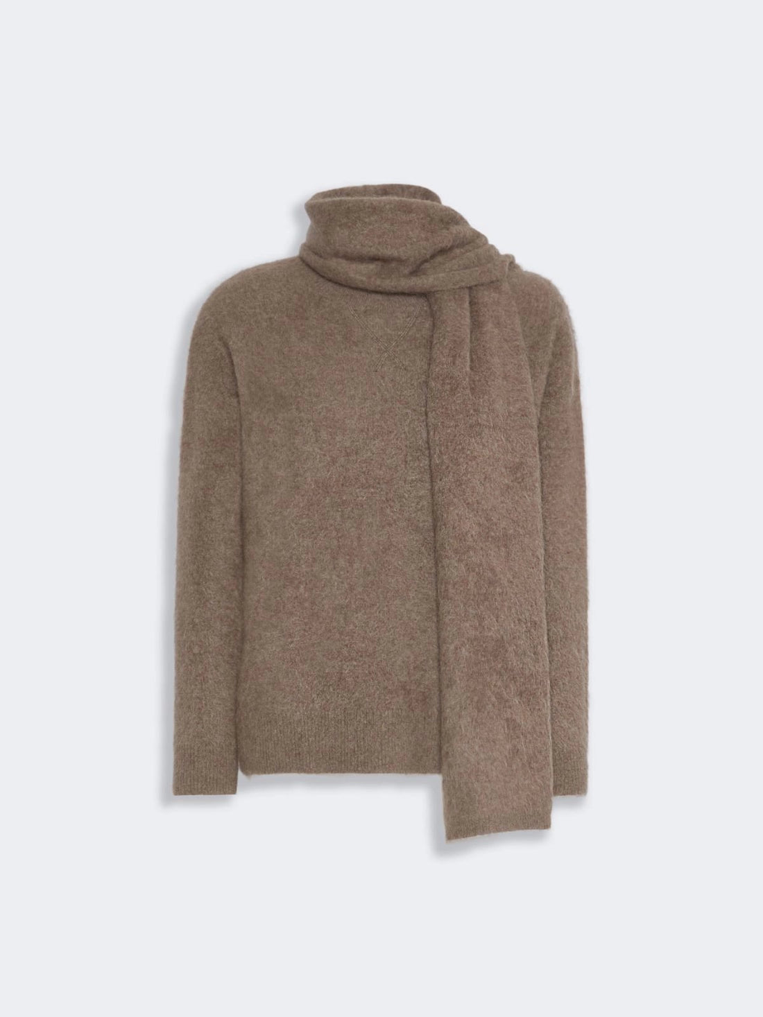 maglia in yak con sciarpa SMMARIA 001 S MAXMARA 