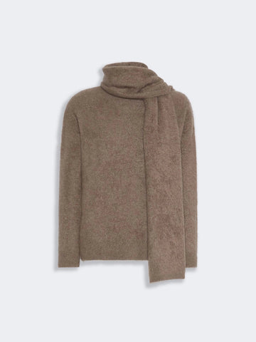 maglia in yak con sciarpa SMMARIA 001 S MAXMARA 