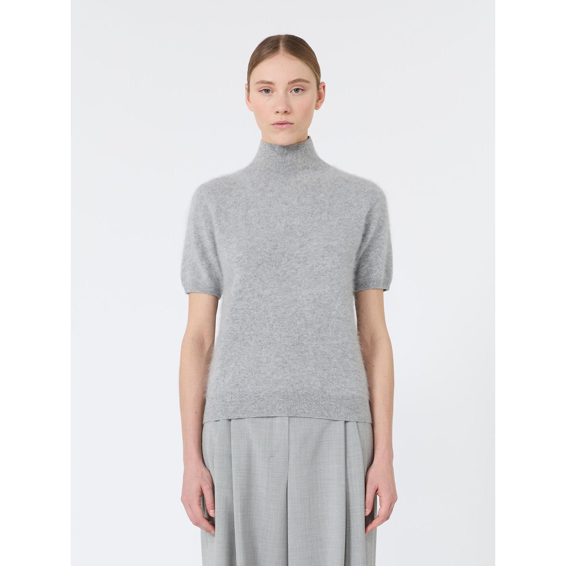 maglia dolcevita in lana garzata SMMBUONO 003 S MAXMARA 
