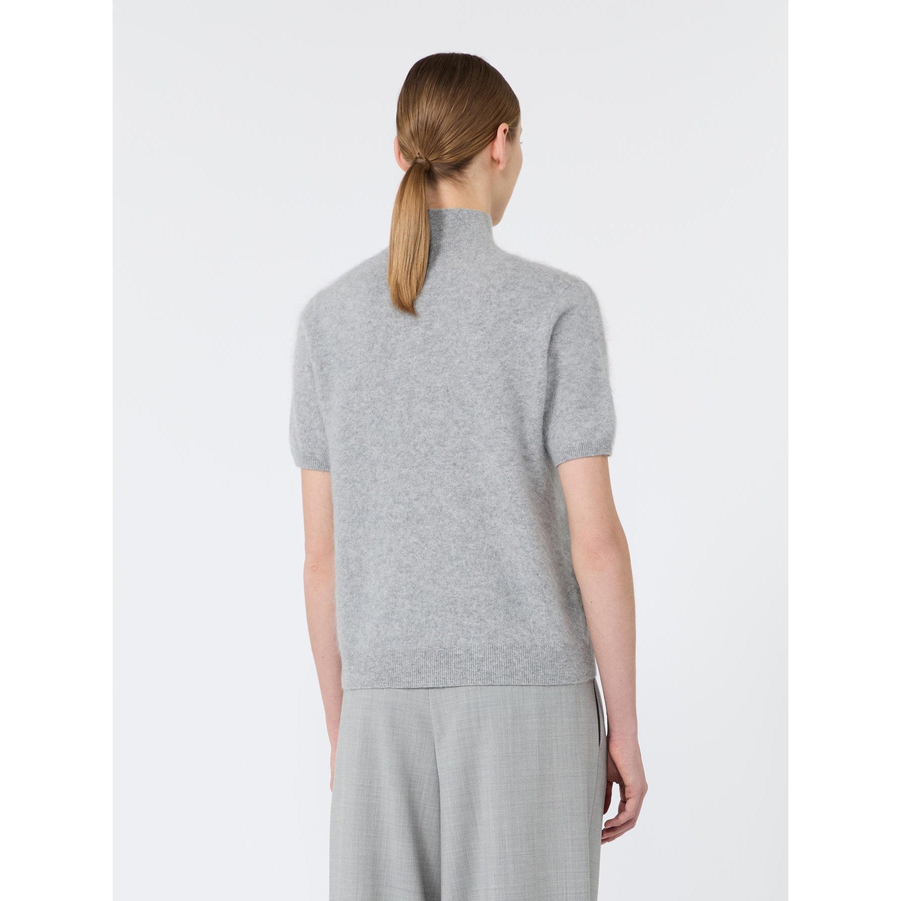 maglia dolcevita in lana garzata SMMBUONO 003 S MAXMARA 