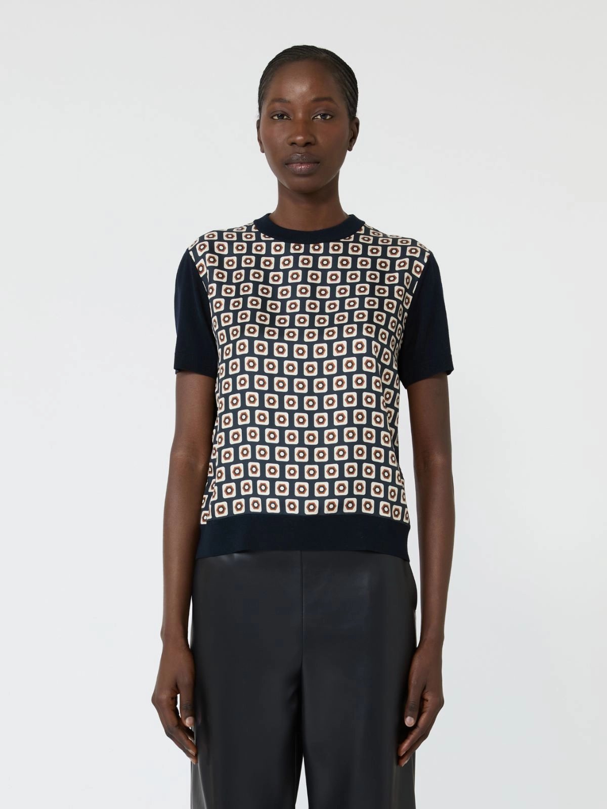 maglia in filato di lana e seta SMMCOCCOLE 006 S MAXMARA 