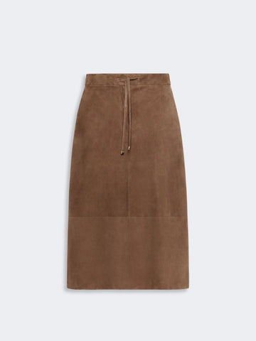 gonna in pelle scamosciata SMMGAZZA 001 S MAXMARA 