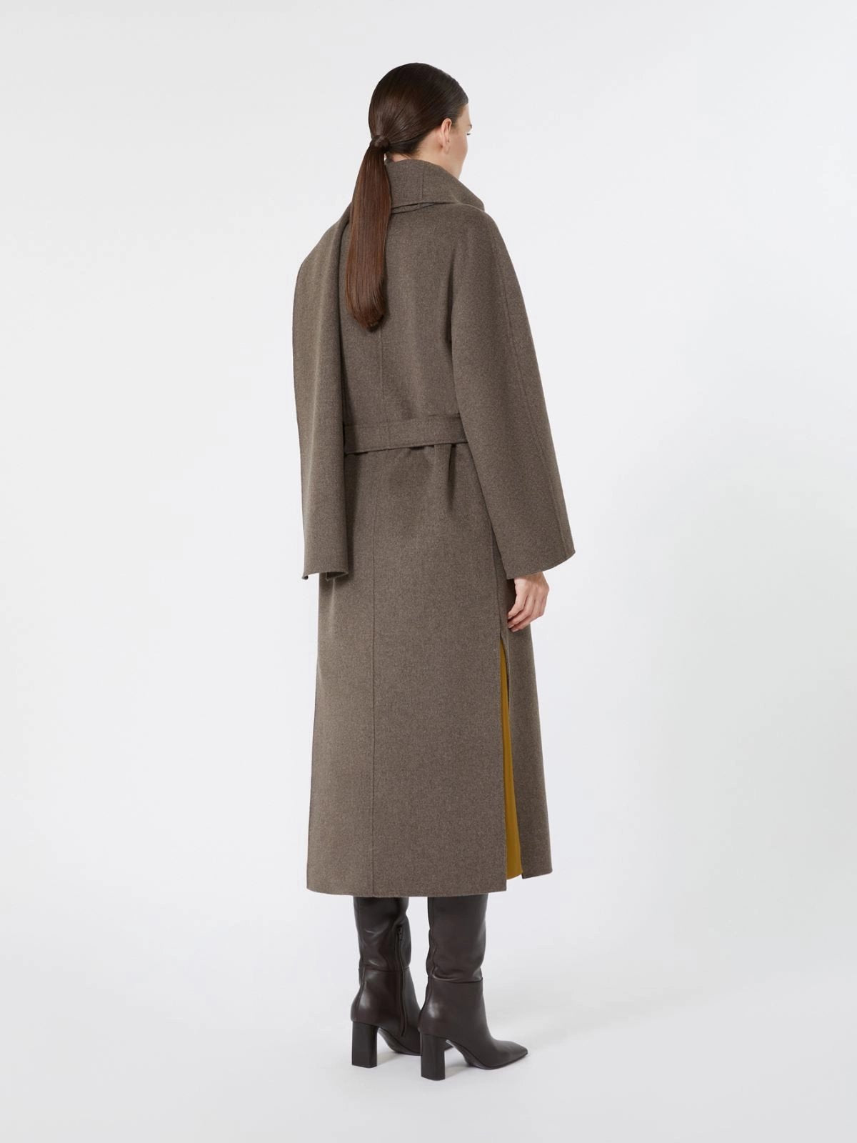 cappotto lungo in lana double SMMPEONIE 072 S MAXMARA 