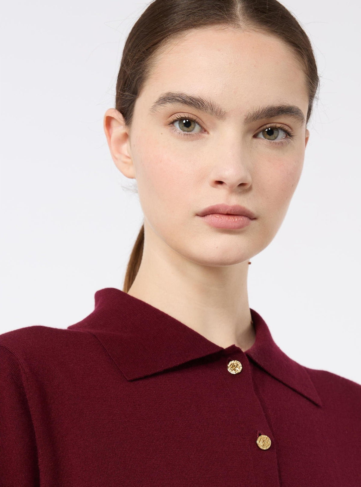 Polo in cotone, seta e cachemire SMMPOMPOSA 002 S MAXMARA 