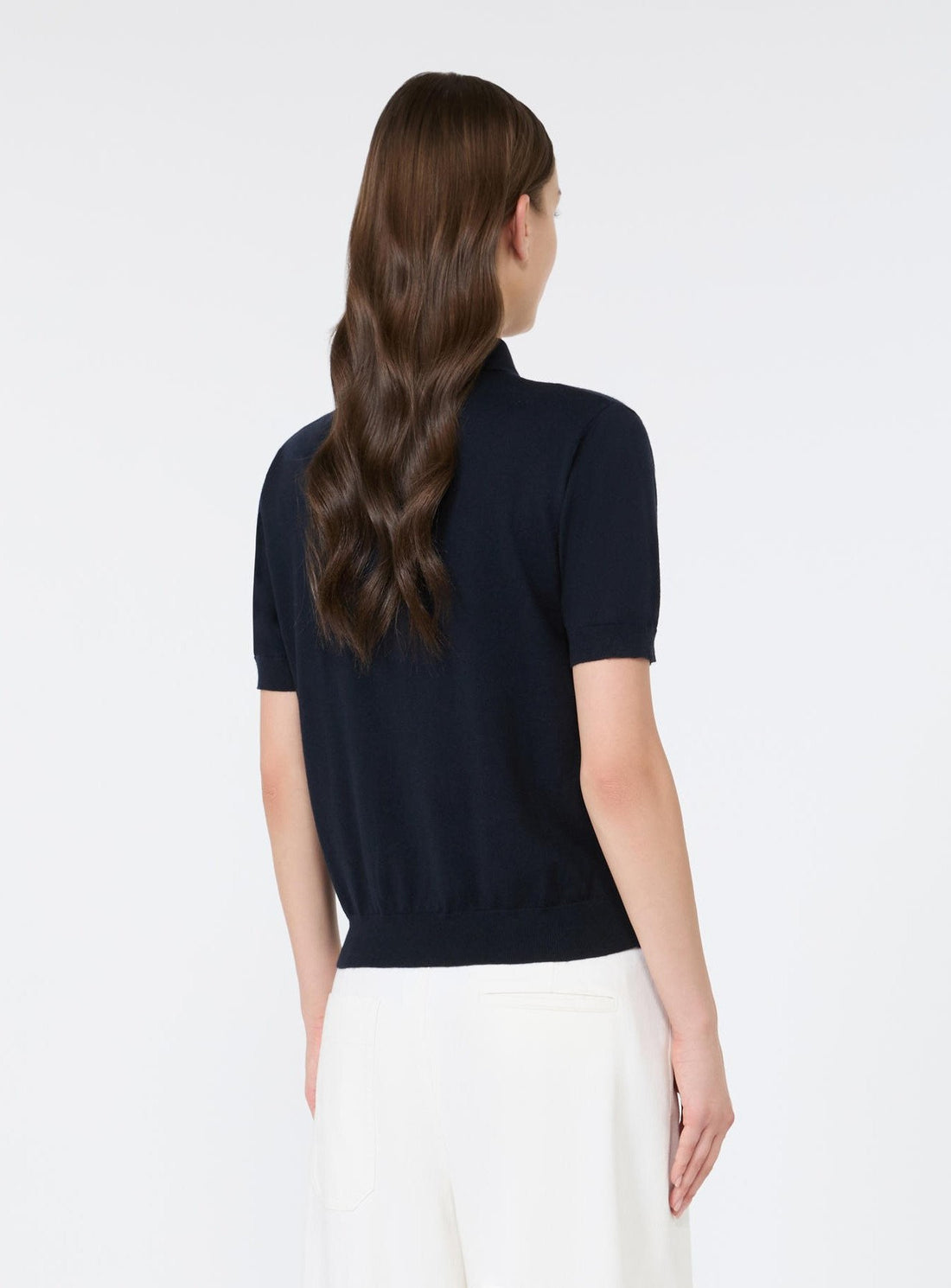Polo in cotone, seta e cachemire SMMPOMPOSA 004 S MAXMARA 