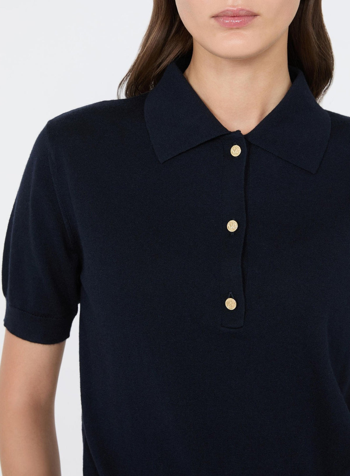 Polo in cotone, seta e cachemire SMMPOMPOSA 004 S MAXMARA 