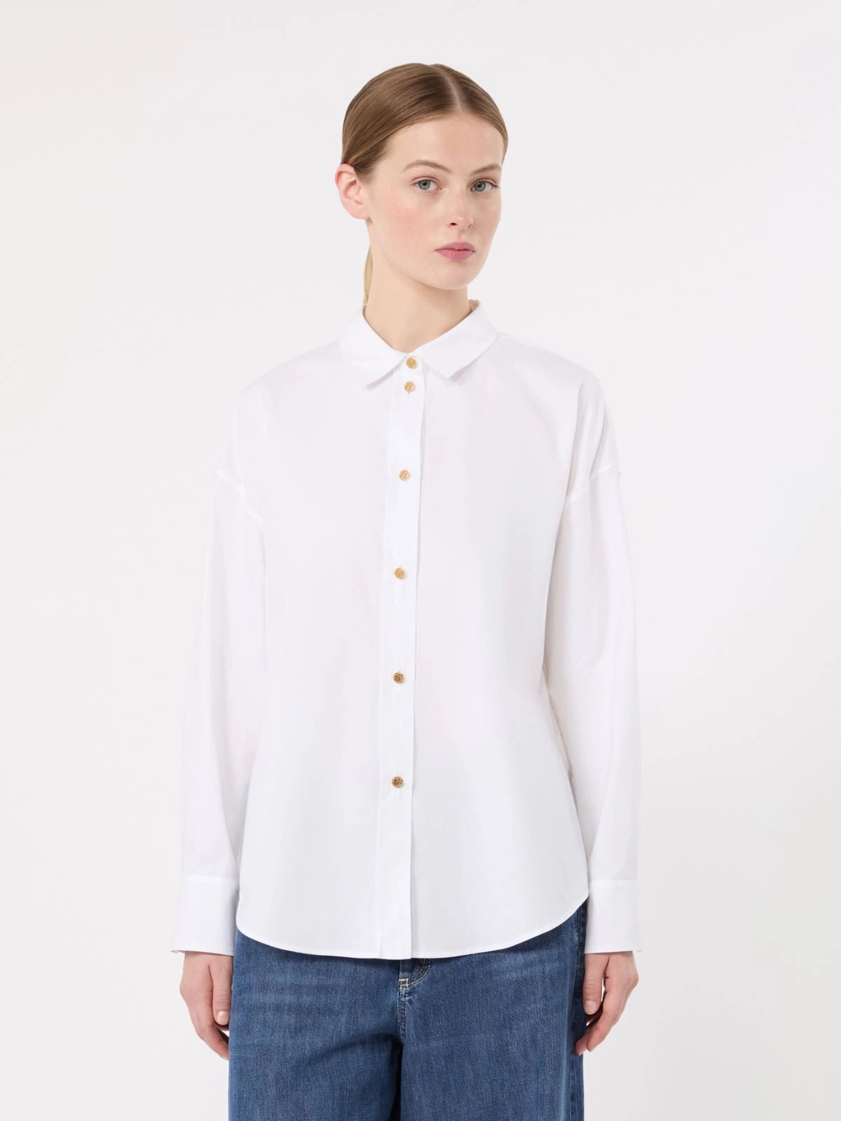 camicia in oxford di cotone SMMVOLONTA 002 S MAXMARA 