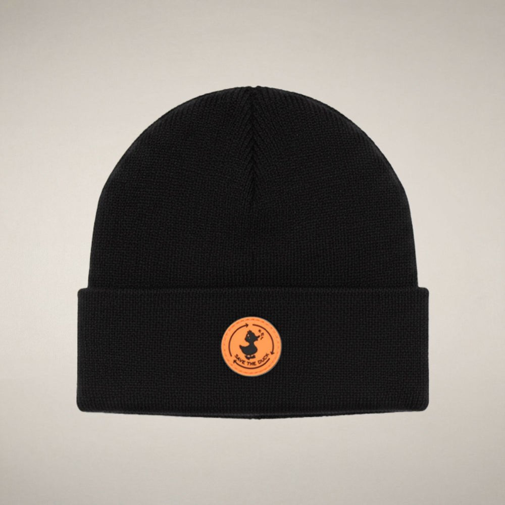 berretto fivel con logo FIVEL BLACK SAVE the duck 
