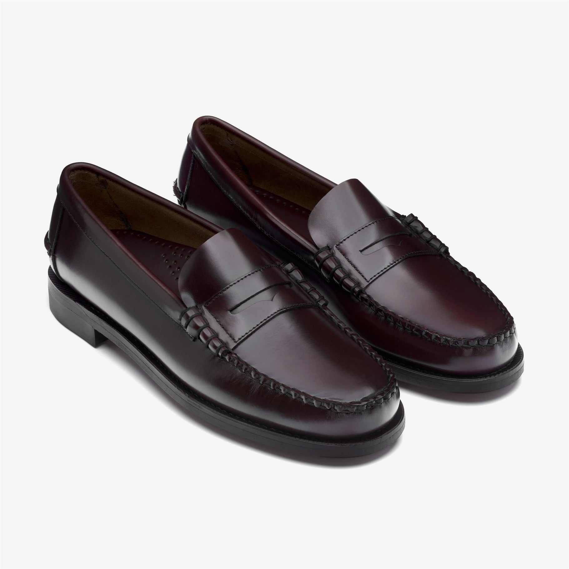 mocassino classic dan in pelle CLASSIC DAN BROWN BURGUNDY SEBAGO 