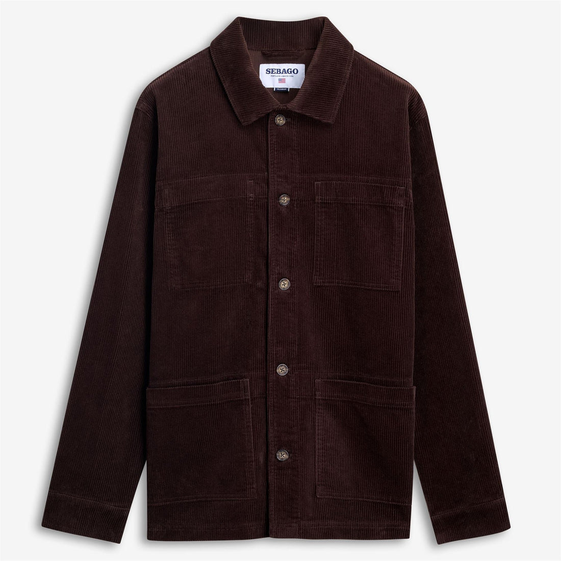giacca dorr corduroy DORR CORDUROY BROWN MORO SEBAGO 