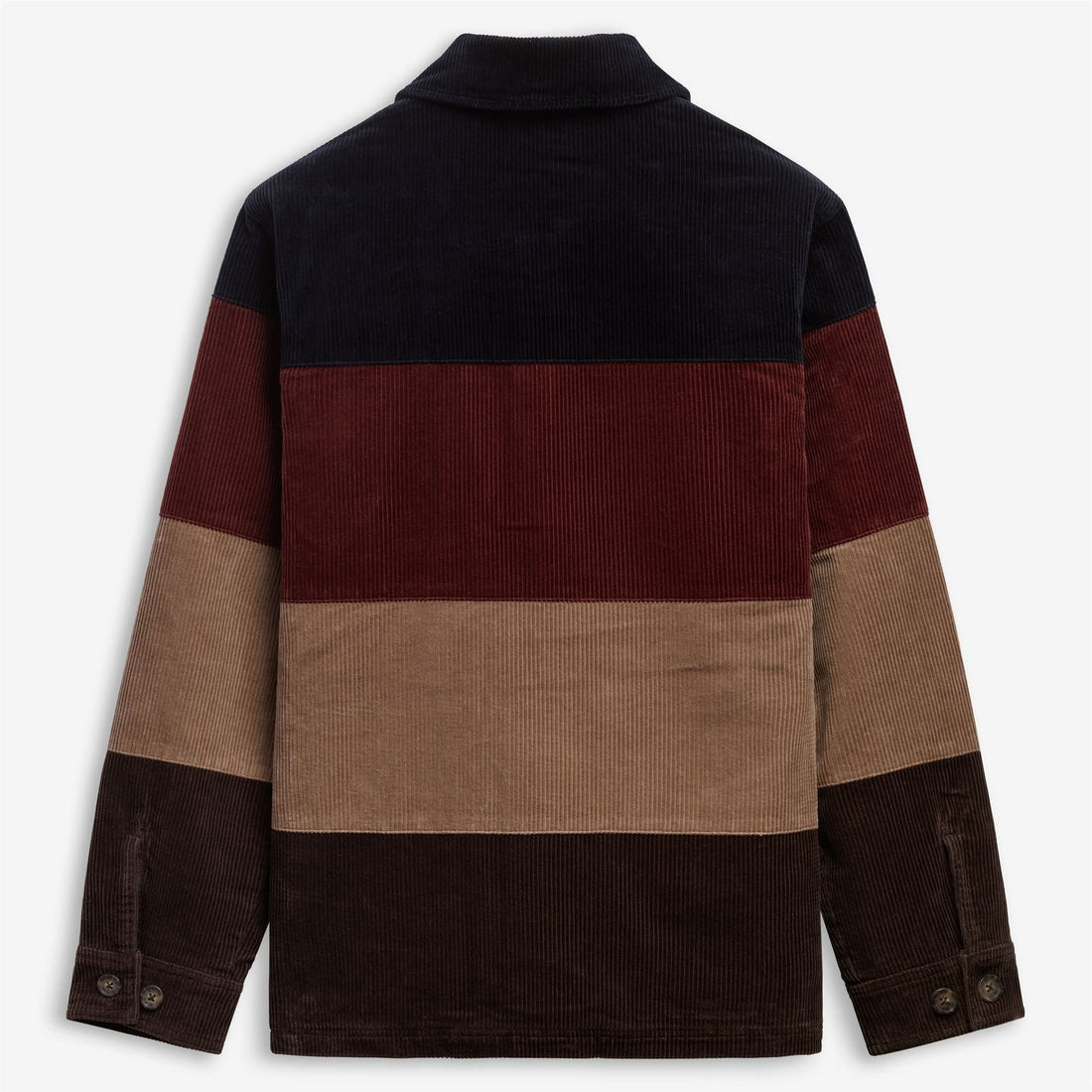 giacca dorr corduroy stripes DORR CORDUROY STRIPES BLUE/BOWN/BEIGE/DK BROWN SEBAGO 