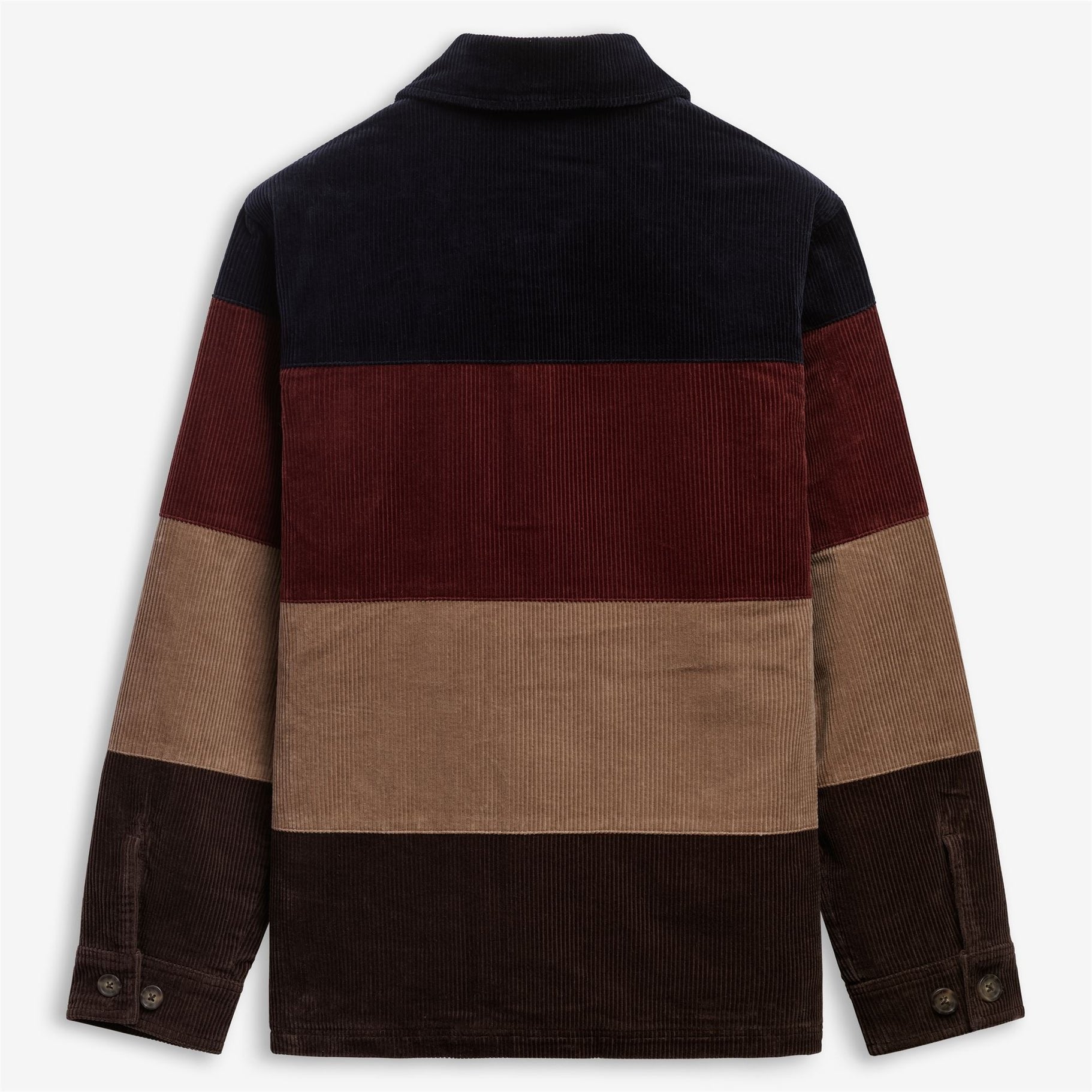 giacca dorr corduroy stripes DORR CORDUROY STRIPES BLUE/BOWN/BEIGE/DK BROWN SEBAGO 